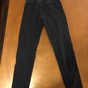 SO Black Cotton Blend Leggings